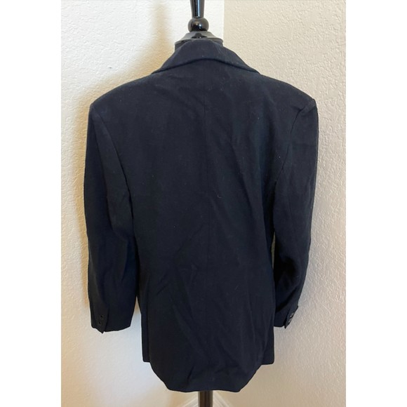 Elana Vintage 90's Wool Blazer - Sz L - Picture 4 of 10